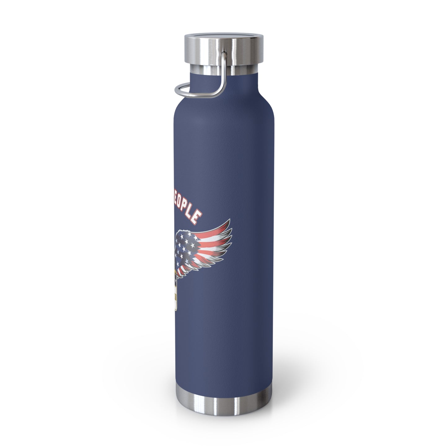 His Glory "We The People" 22oz Copper Vacuum Insulated Bottle
