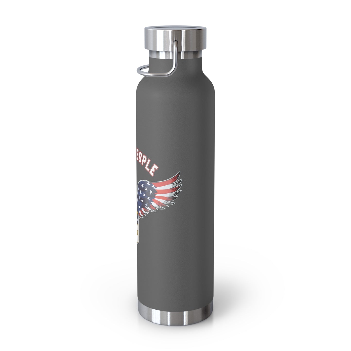 His Glory "We The People" 22oz Copper Vacuum Insulated Bottle