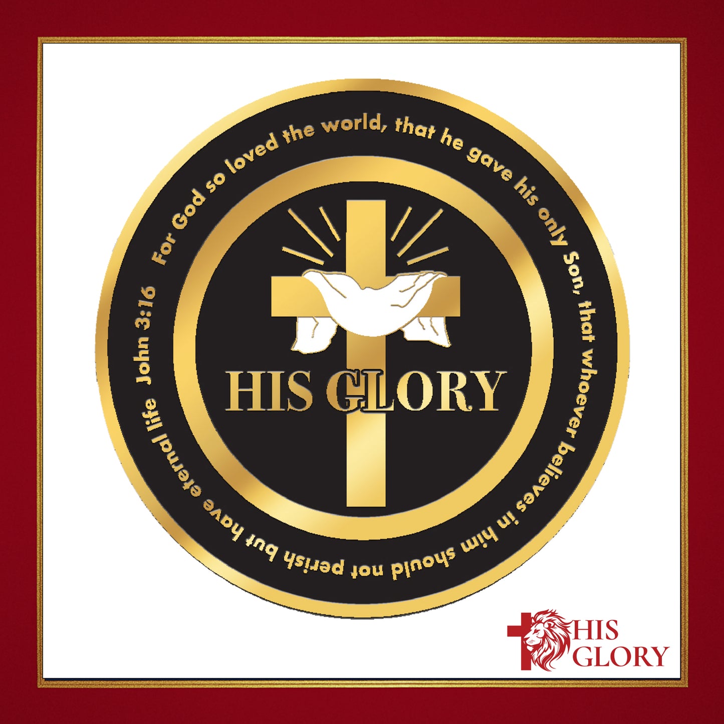 His Glory Challenge Coin