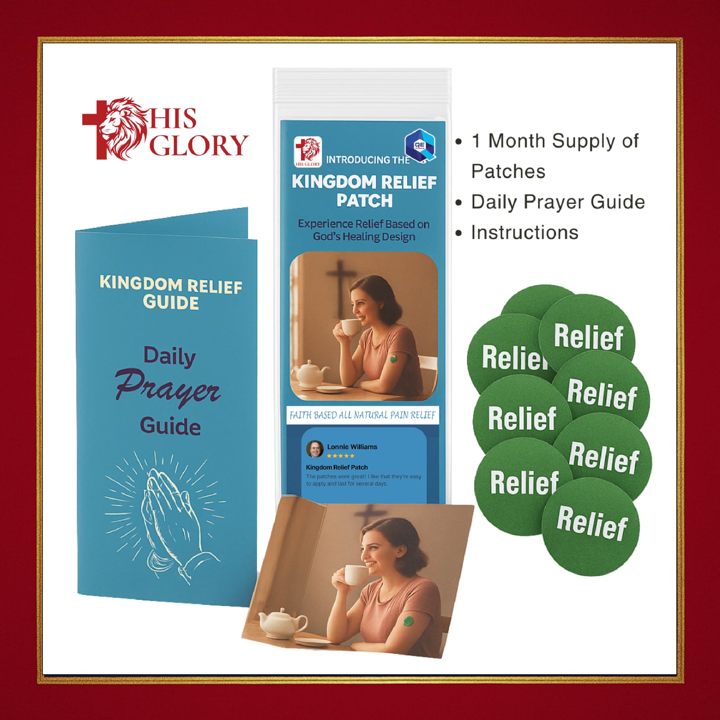 Kingdom Relief Patch