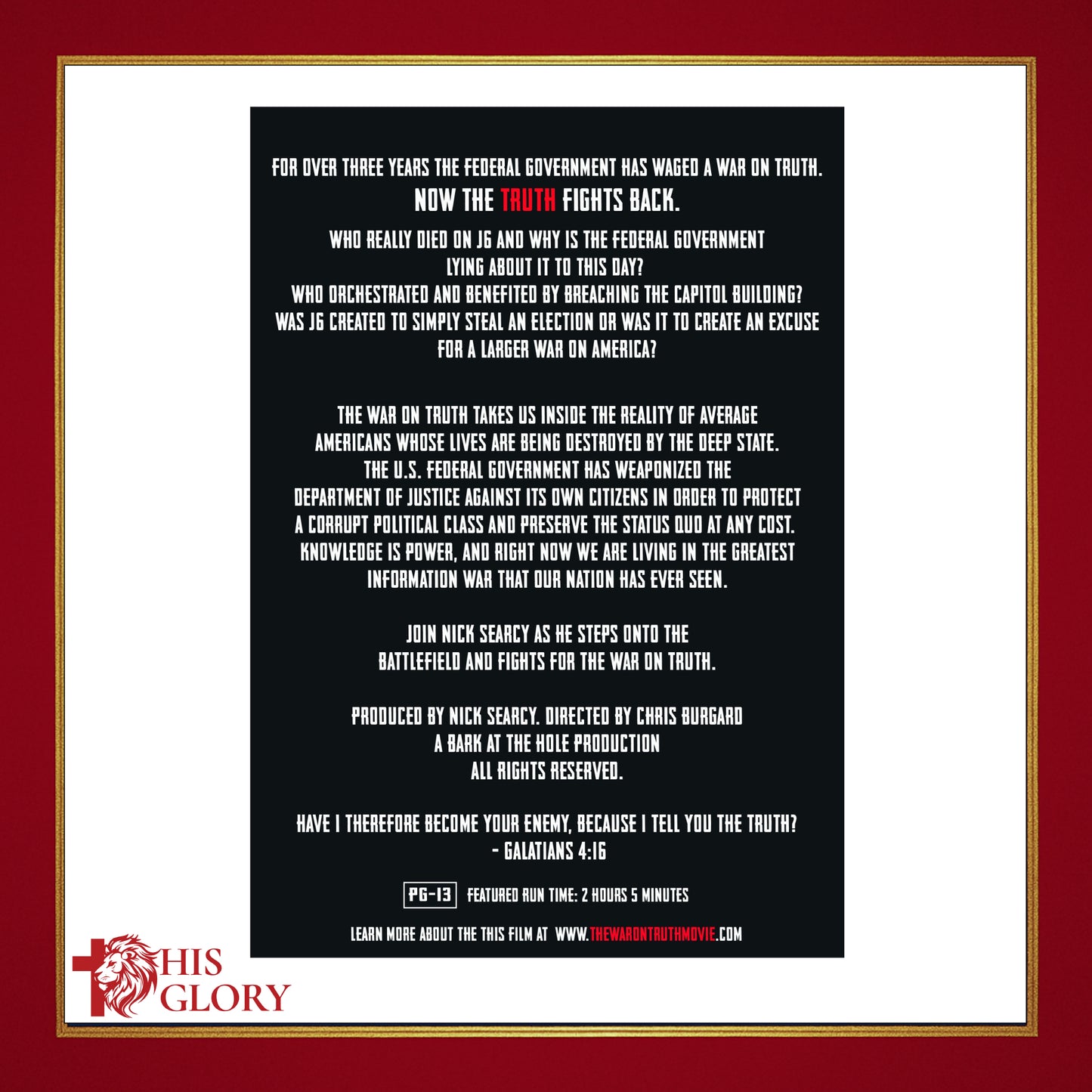 The War On Truth DVD