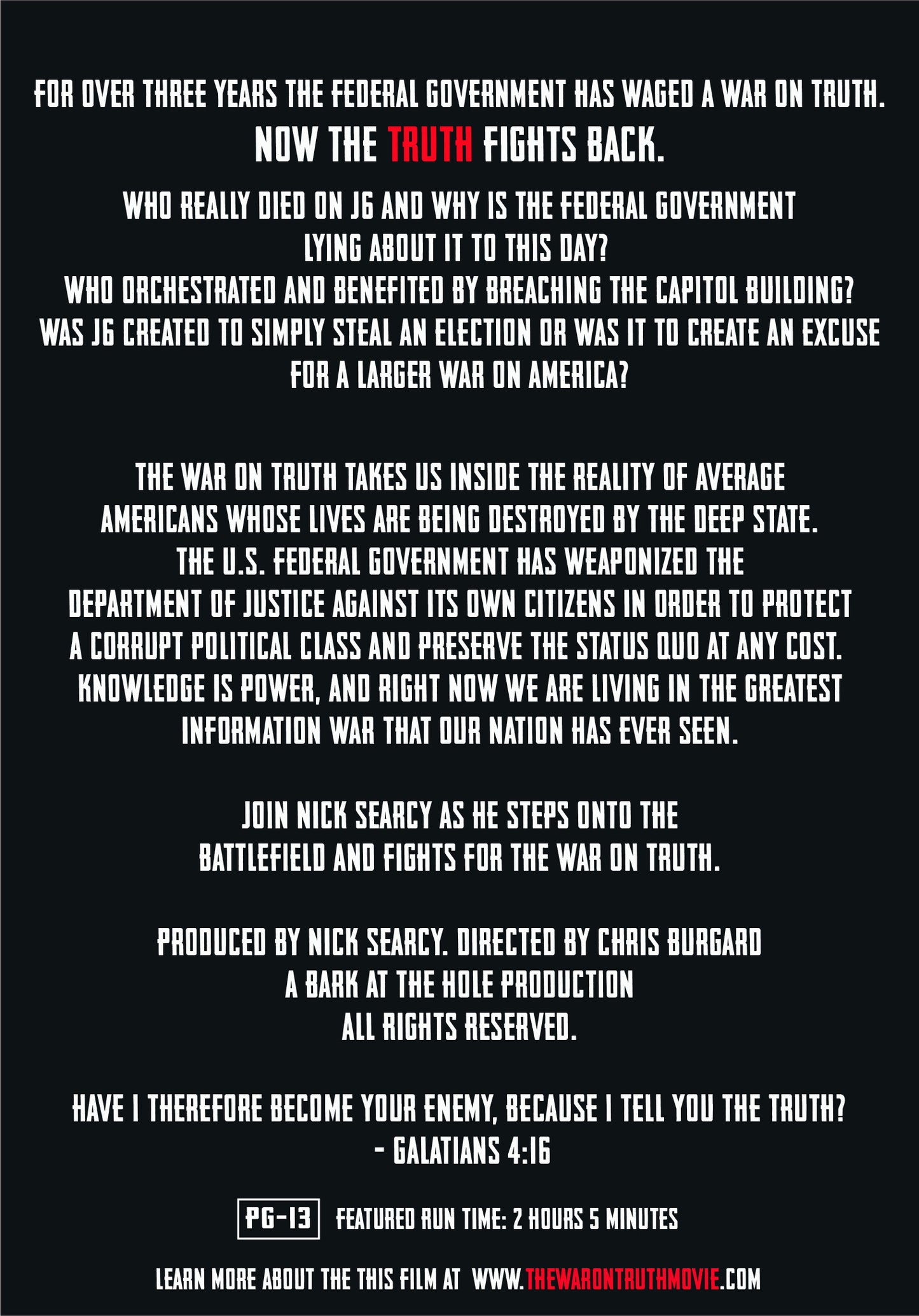 The War On Truth DVD