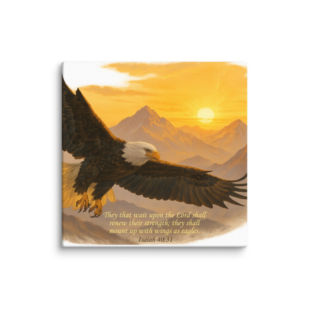 The Lord's Eagle Canvas