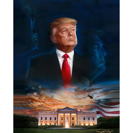 Donald Trump Painting - 'The Awakening'