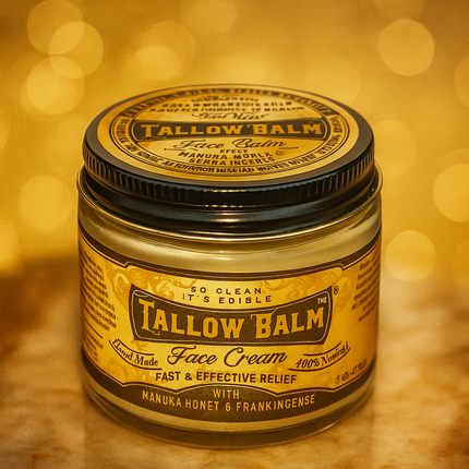 Tallow Face Cream with Manuka Honey