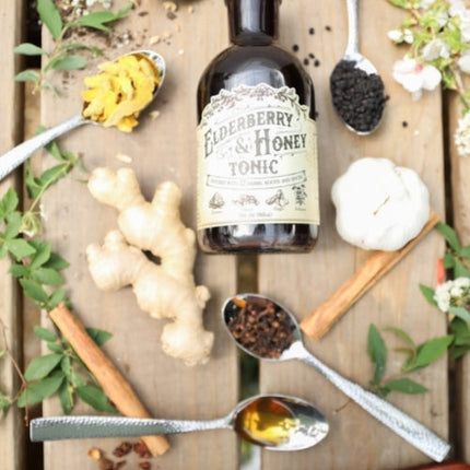Elderberry and Honey Tonic