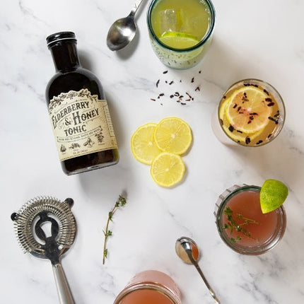 Elderberry and Honey Tonic