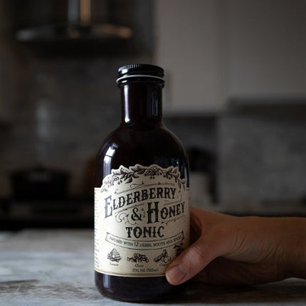 Elderberry and Honey Tonic