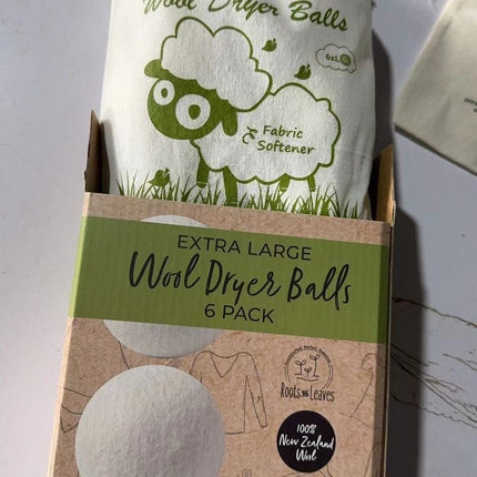 Organic New Zealand Wool Dryer Balls