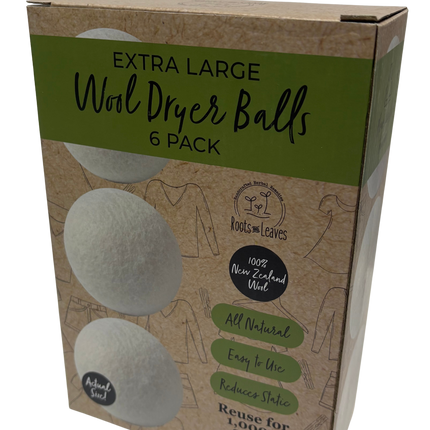 Organic New Zealand Wool Dryer Balls