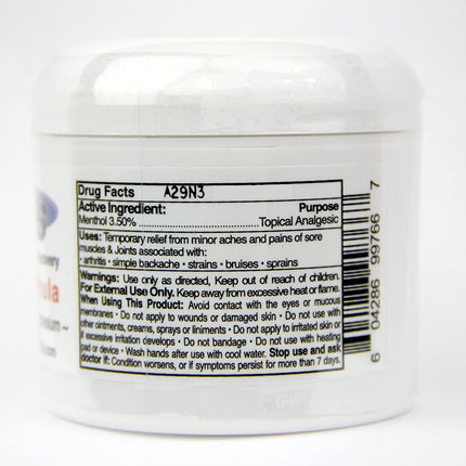 AcuPlus 4 oz Pain Relief Cream – Menthol Topical Analgesic for Muscle and Joint Aches