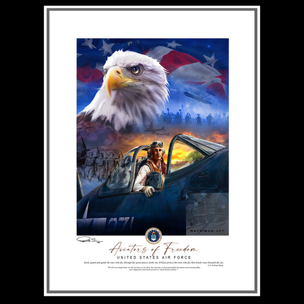 Air Force Painting - 'Aviators of Freedom'