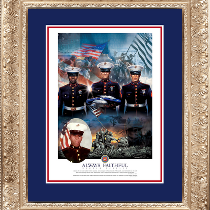 Marine Painting - 'Always Faithful'