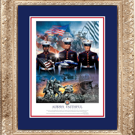 Marine Painting - 'Always Faithful'