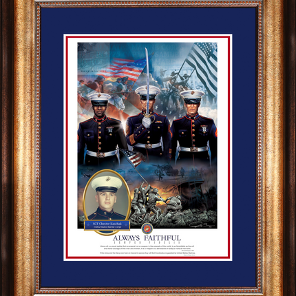 Marine Painting - 'Always Faithful'