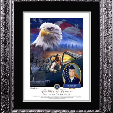 Air Force Painting - 'Aviators of Freedom'