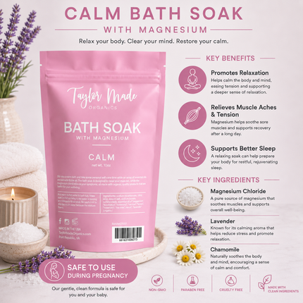 Bath Soaks with Magnesium