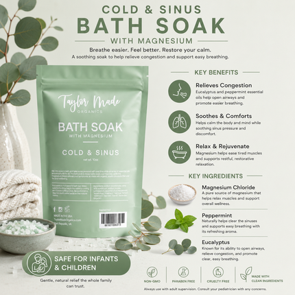 Bath Soaks with Magnesium