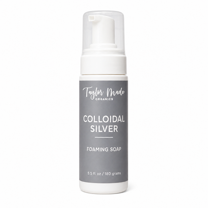 Colloidal Silver Organic Foaming Soap | sulfate-free