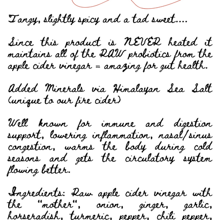 Fire Cider 2oz