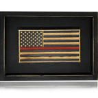 Thin Red Line / Black Frame