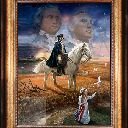 George Washington Artwork - 'Divine Providence'