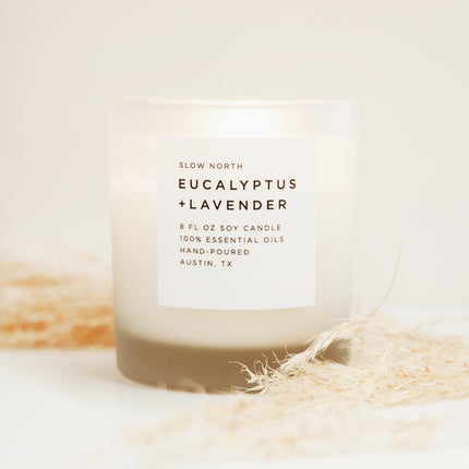 Eucalyptus + Lavender - Signature Soy Candle