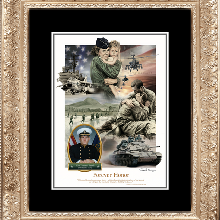 Military Artwork - 'Forever Honor'