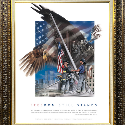 9/11 Art - 'Freedom Still Stands'