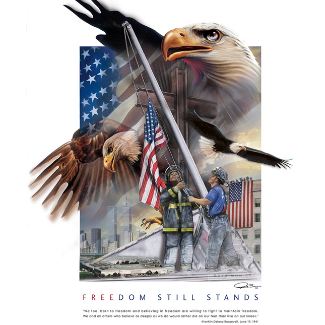 9/11 Art - 'Freedom Still Stands'