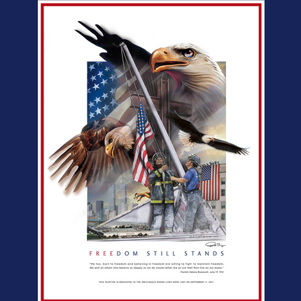 9/11 Art - 'Freedom Still Stands'