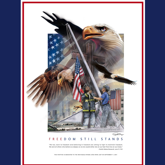 9/11 Art - 'Freedom Still Stands'