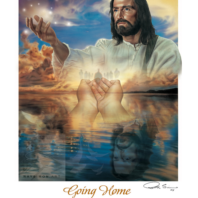 Jesus Christ Painting - 'Going Home'