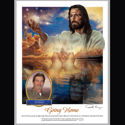 Jesus Christ Painting - 'Going Home'