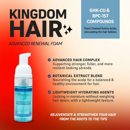 Kingdom Hair - Advanced Renewal Foam (1 bottle)