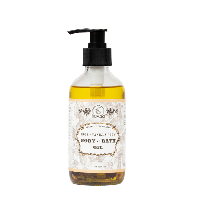 Rose + Vanilla Glow Body & Bath Oil