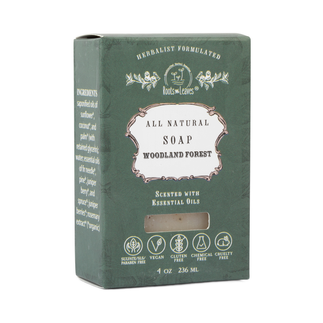 Organic Vegan Woodland Forest Bar Soap