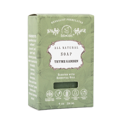 Organic Vegan Thyme Bar Soap