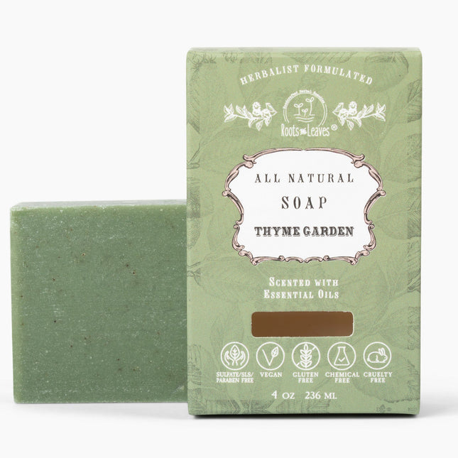Organic Vegan Thyme Bar Soap