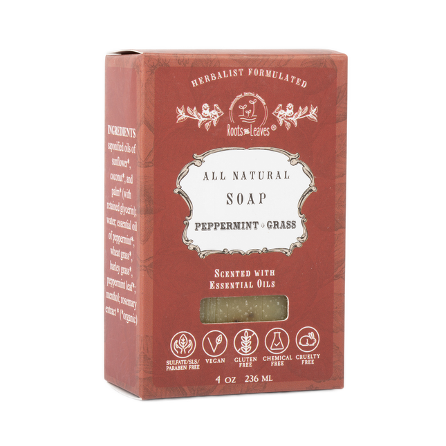 Organic Vegan Peppermint Bar Soap