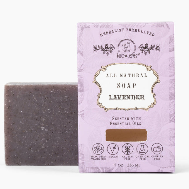 Organic Vegan Lavender Bar Soap