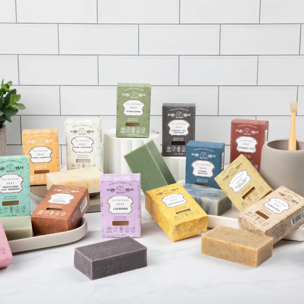 Organic Vegan Charcoal + Tea Tree Detox Bar Soap