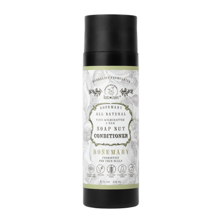 All Natural Soapnut CONDITIONER - ROSEMARY- wild fermented probiotics for your scalp