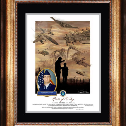 Military Aviation Art - 'Heroes of the Sky'