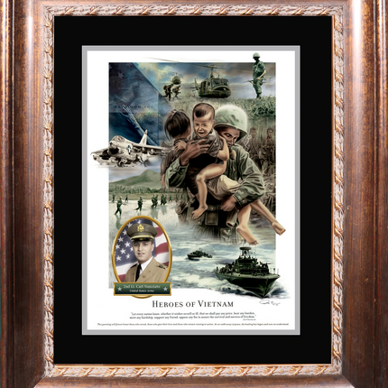 Vietnam War Artwork - 'Heroes of Vietnam'