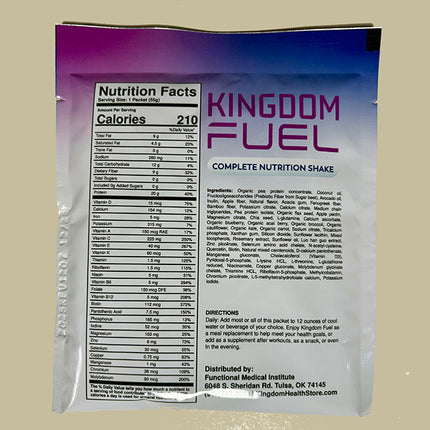 Kingdom Fuel Sampler Packs