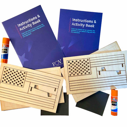 Collective - Kid's Flag Build Kit - 2 Pack
