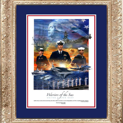 Navy Artwork - 'Warriors of the Sea'
