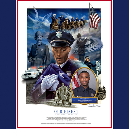 Police Artwork - 'Our Finest'