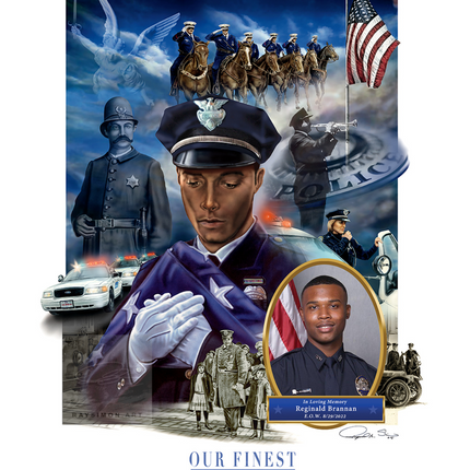 Police Artwork - 'Our Finest'